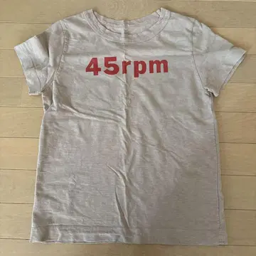 45RPM 로고 티셔츠
