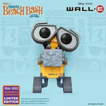 한정판 팬코 팝 픽사 월리 Wall-E w/트래시 큐브