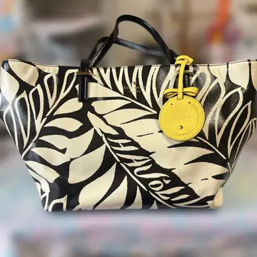 kate spade 잎 패턴 토트백