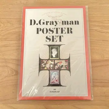 D.gray-man 원화전 A4 미니 포스터 4장 세트