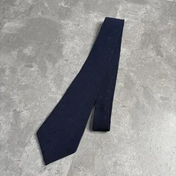 수제 점선 기본 디자인 넥타이 네이비