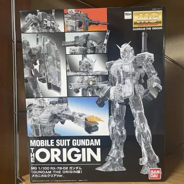 MG RX-78-02 건담 메카니컬 클리어 Ver.