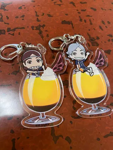 하이큐 애니메이트 카페 스가 아사히 아크릴 키링