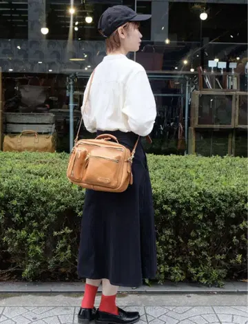 HERZ 숄더백 천연 가죽