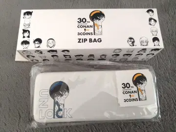 명탐정 코난 30th 3COINS [ZIP BAG & 안경 케이스]