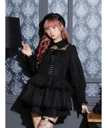 노에미 티어드 레이스업 셋업