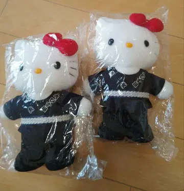 에비스야 키티 봉제 인형 2개