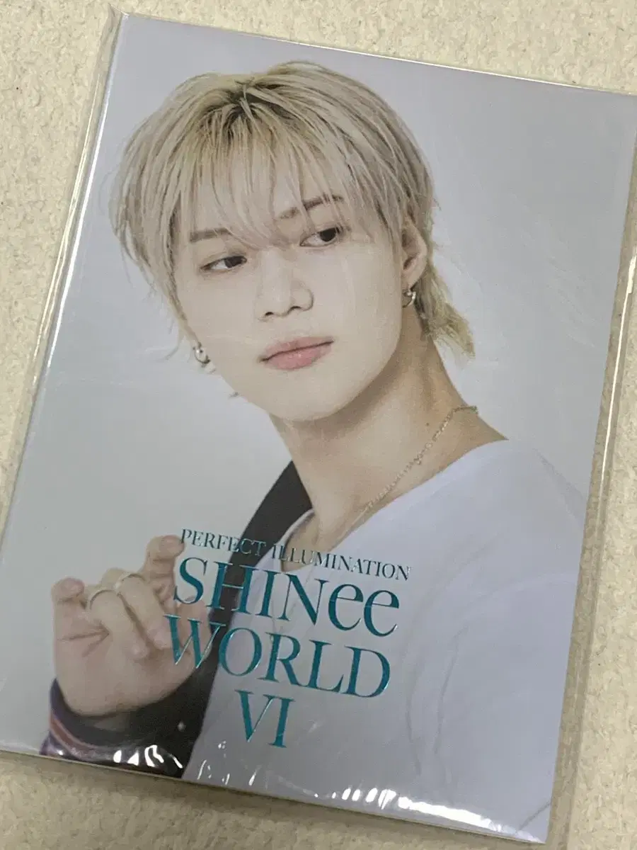샤이니 콘서트 태민 엽서북 포카포함