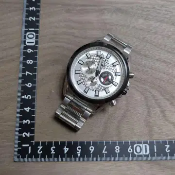 TECHNOS 손목시계 남성용 크로노그래프 10기압 방수 TSM616