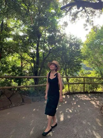 리포메이션 블랙 원피스 리본