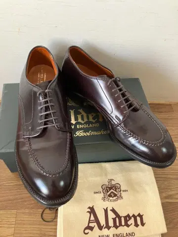 ALDEN 알든 N6442 코도반 버건디 US7.5D