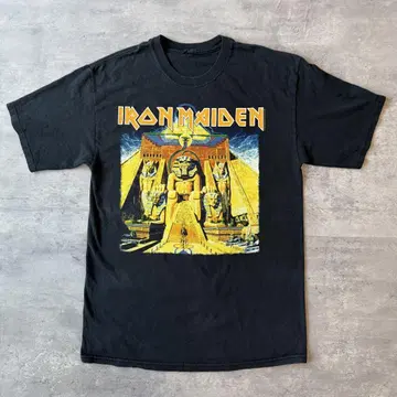 90s IRON MAIDEN 아이언 메이든 밴딩 티셔츠 밴 티셔츠