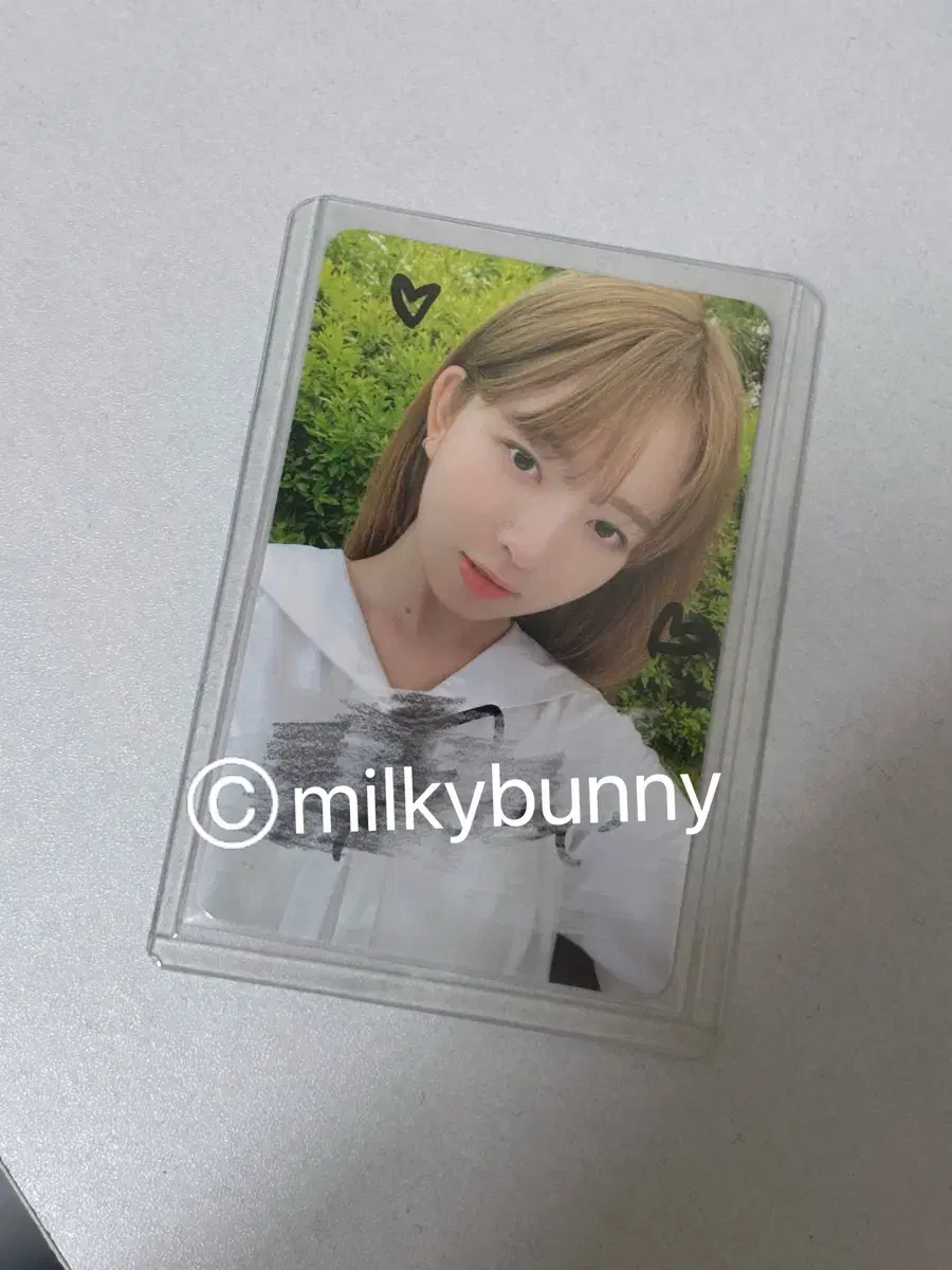 아이브 레이 싸인포카 앨포 ive rei sign 미공포 분철 원영 리즈