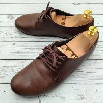 BIRKENSTOCK 26 SAUNDERS 손더스 가죽 신발 브라운
