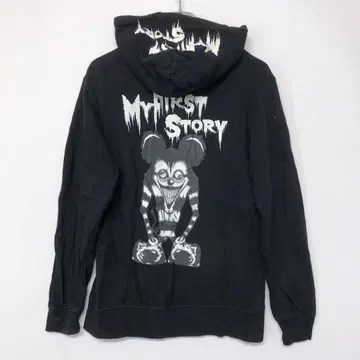 MY FIRST STORY 마이파스 군 프린트 집업 후드티