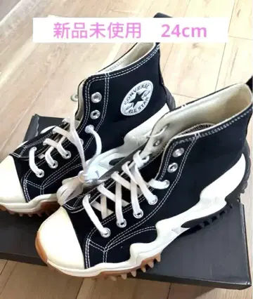 새상품 CONVERSE 랜스터 모션 하이 스니커즈 24.0cm