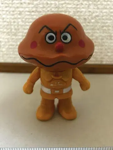 카레빵맨/1988년 토비다세 호빵맨 레트로 레어 소프트 비닐