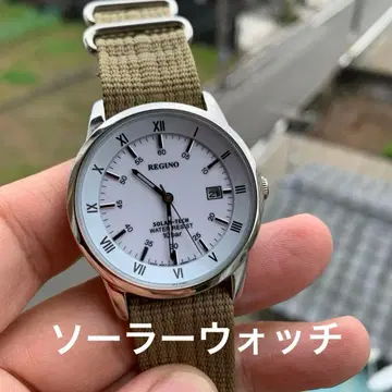 시티즌 레그노 솔라 워치 새상품급 중고 초기 레어 다이얼