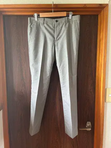 존 로렌스 설리반 슈퍼 슬림 테이퍼드 슬랙스 라이트 그레이 34