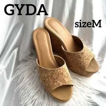 GYDA 코르크 소재의 웨지 힐 샌들