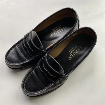 하루타 로퍼 여성용 블랙 사이즈 23cm HARUTA