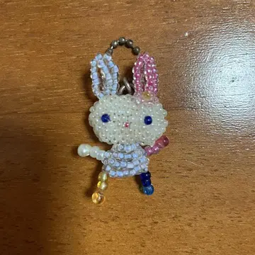 우사하나 비즈 키링