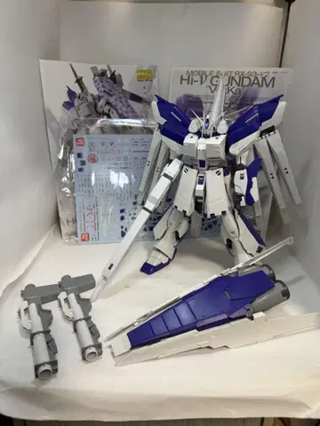 MG 하이 뉴 건담 ver.ka HWS 건담 프라모델
