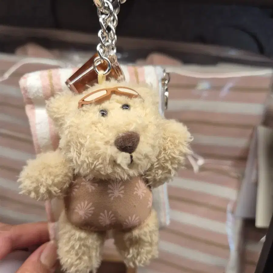 キーホルダー・キーリング Starbucks Summer Breeze Bearista Keychain Beige STARBUCKS | 스타벅스 Starbucks Summer Breeze Bearista