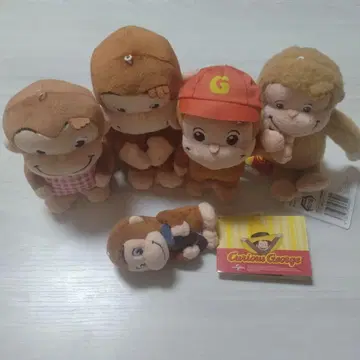 오자루의 조지 봉제 인형 5종 세트