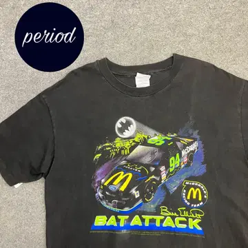P1832 빈티지 NASCAR DC 맥도날드 레이싱 티셔츠