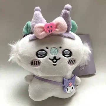 택 포함 새상품 치이카와 (먼작귀) 모몽가 쿠로미 마스코트 봉제 인형