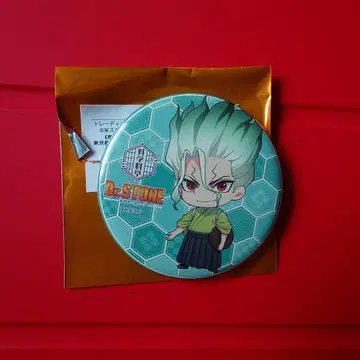 Dr.STONE 캔뱃지 이시가미 치쿠사 과학 요정 콜라보 카페