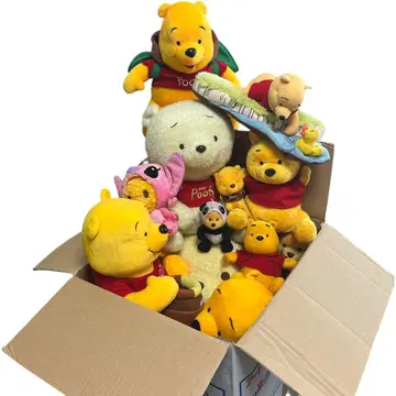 푸우 봉제 인형 모음 세트