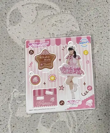 Aqours club 아크릴 스탠드 키링 소망 아이다 리카코