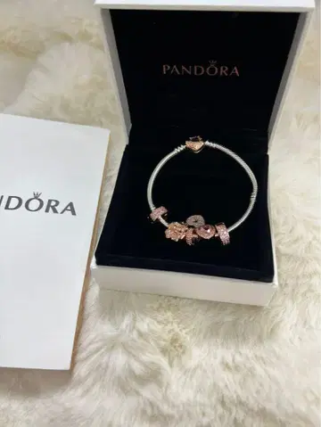 PANDORA 판도라 로즈 골드 팔찌