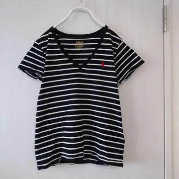 폴로 랄프 로렌 보더 티셔츠 폴로 랄프 V넥 티셔츠