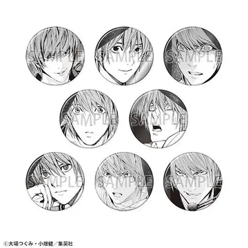 야가미 라이토 데스노트 DEATHNOTE 데스노트 전 캔뱃지