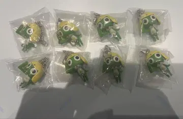 개구리 중사 케로로 집어 연결 마스코트 8개 세트