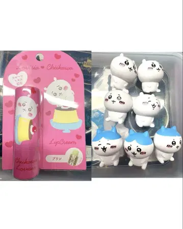 Lovisia 치이카와 (먼작귀) 푸딩 립 크림 캔두 하치와레