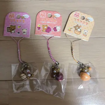 지역 특산품 리락쿠마 와카야마 한정판 스트랩 네츠케