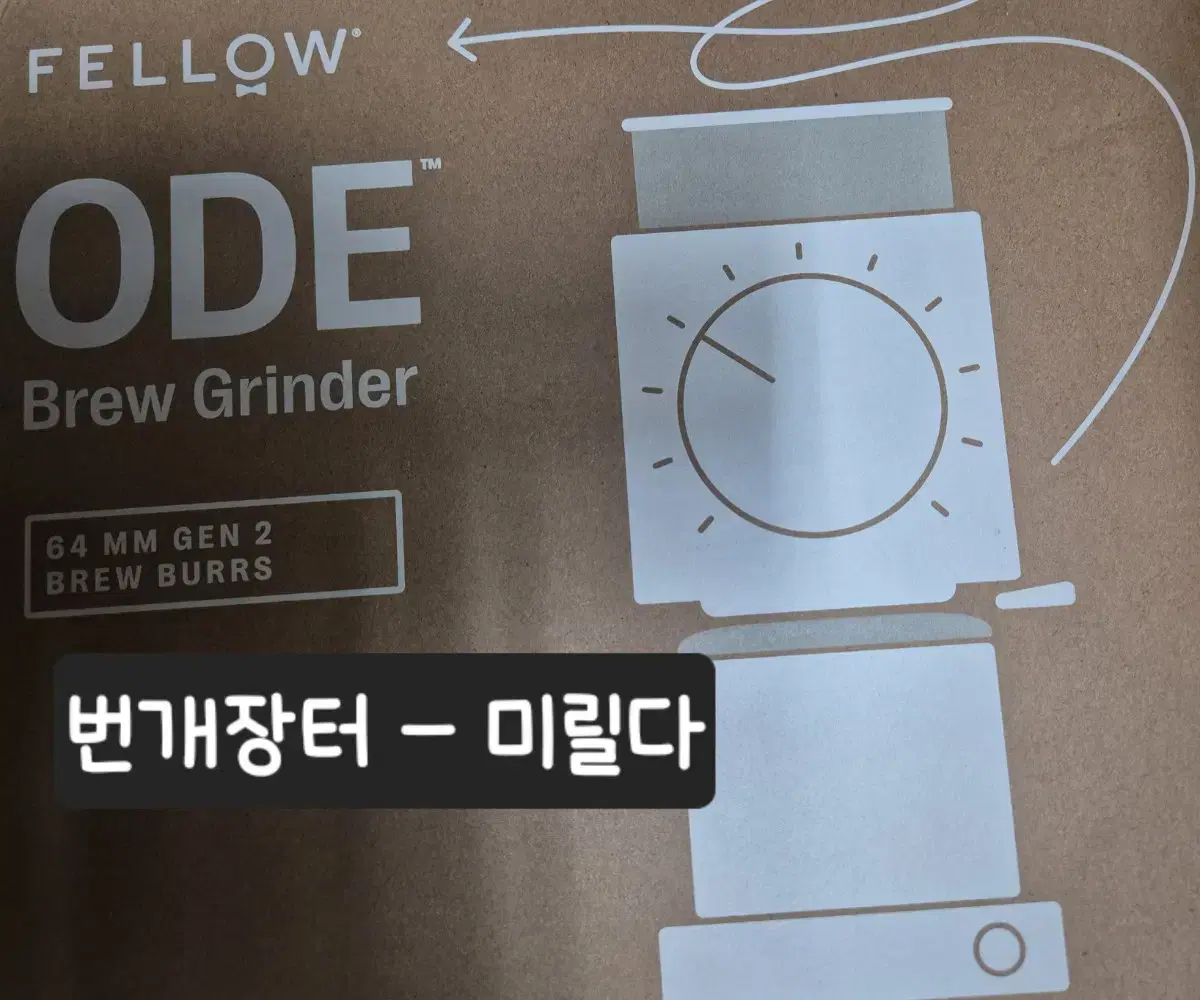 Fellow Ode Gen 2 Grinder White