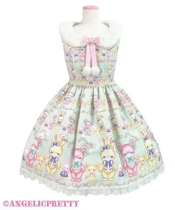 Angelic Pretty 모코모코 TOYS 점퍼 스커트