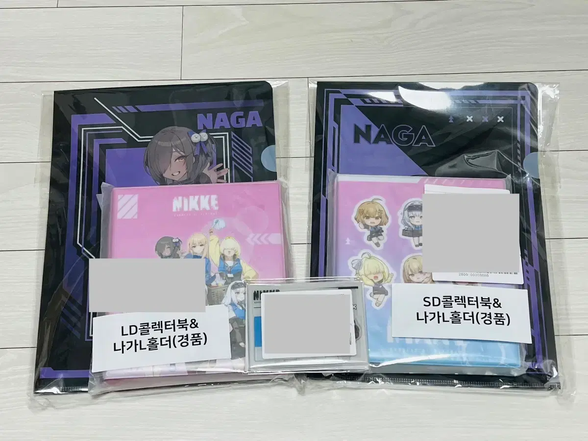 니케 GS25 콜라보 나가 L홀더 & 콜렉터북 & 아크릴 디오라마