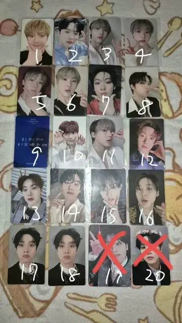 ASTRO 윤사나 트레이딩 카드 엽서 등