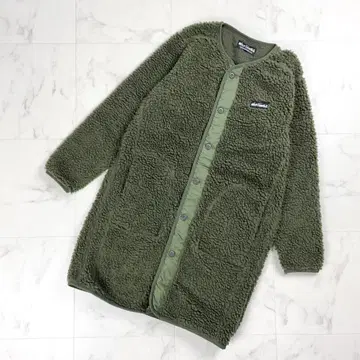 WILD THINGS 롱 보아 자켓 올리브 사이즈 S*CD853