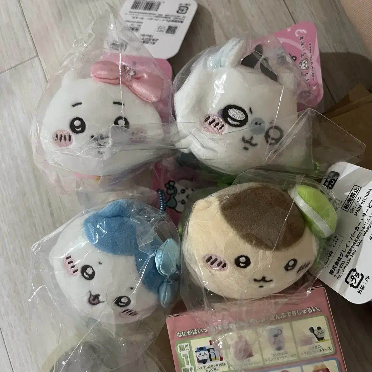 Chiikawa Puchi Nesoberi Magical Mascot Chiikawa Momonga Hachiware Kurimanju