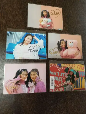 lucky2 사토 시오나 사인 포함 사진