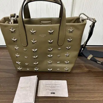JIMMY CHOO 스타 스터드 숄더백