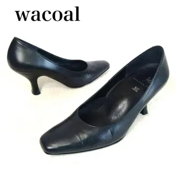 새상품급! 와코루 success walk 스퀘어토 펌프스 22.5cm