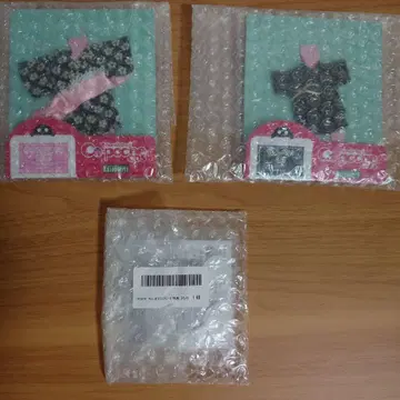 큐포쉬 코스 유카타&진베이 2017년 부채 포함 인형용 의상